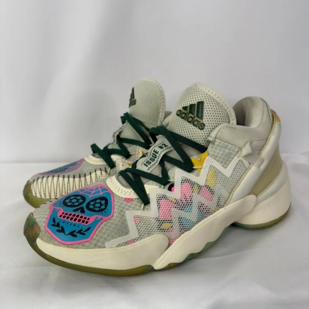 adidas D.O.N. Issue #2 Day Of The Dead 2020 US Mens Size 8 Sneaker